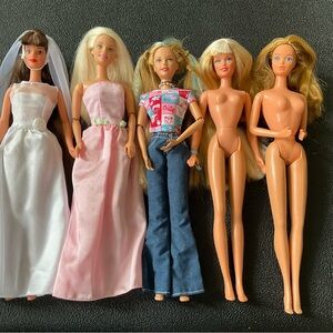Barbie Doll LOT of 5 dolls - Seeking New Home